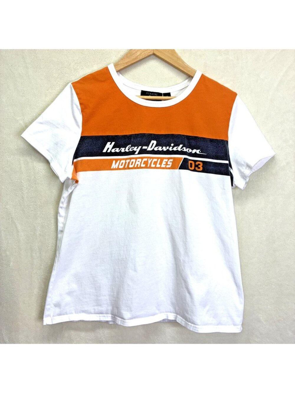 VTG Harley Davidson Motorcycles 2003 Graphic Tee Y2K  Sz XL fits as L #z